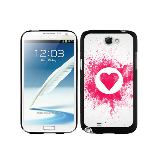 Valentine Heart Samsung Galaxy Note 2 Cases DNT - Click Image to Close